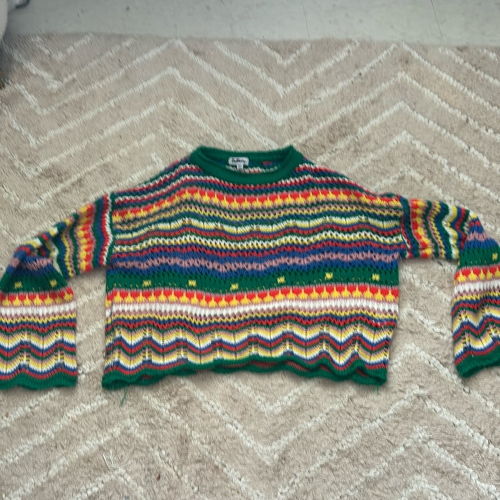 Verge Girl Knit/Crochet Sweater